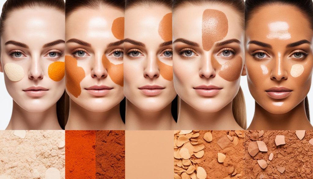 post inflammatory hyperpigmentation in different skin tones
