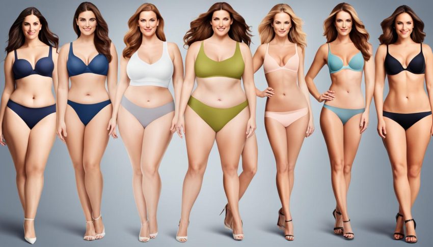 types of women body shapes